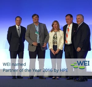 HPE Partner of the Year WEI