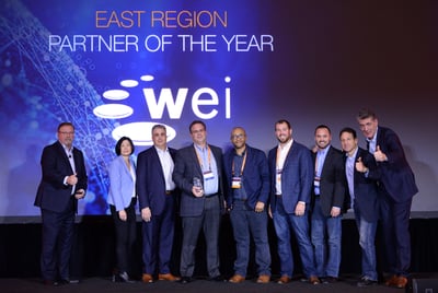 WEI is Aruba Partner of Year East Region